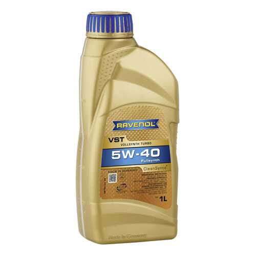 Моторное масло Ravenol VST SAE 5W-40 1л в ЕКА