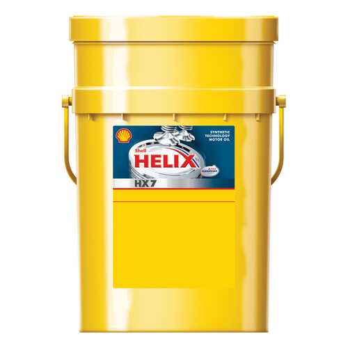 Моторное масло Shell Helix HX7 5W-30 20л в ЕКА