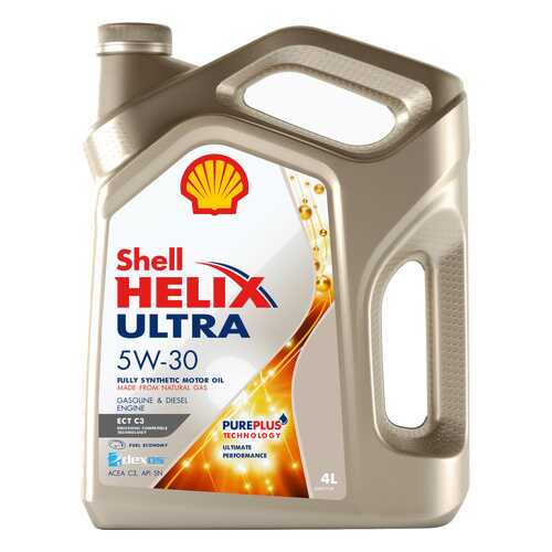 Моторное масло Shell Helix Ultra ECT SAE 5W-30 C3 4л в ЕКА