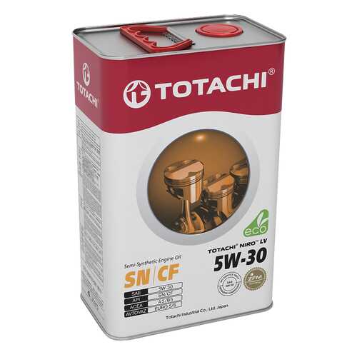Моторное масло Totachi Niro LV Synthetic 5W-30 4+1 л в ЕКА