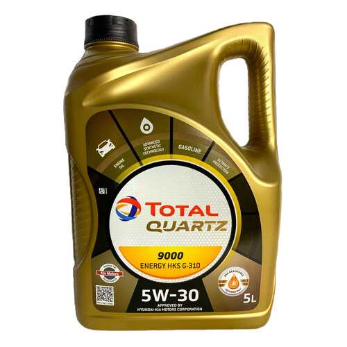 Моторное масло Total Quartz Energy 9000 HKS G-310 5л в ЕКА