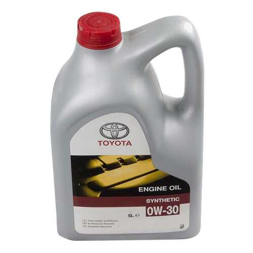 Моторное масло Toyota Engine Oil Synthetic 0W-30 5л в ЕКА