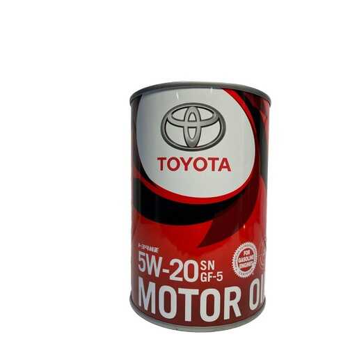 Моторное масло Toyota SN 5W-20 1л в ЕКА