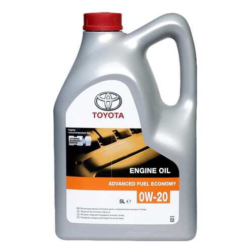 Моторное масло Toyota SN Advanced Fuel Economy 0W-20 5л в ЕКА