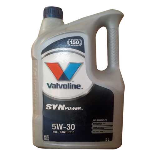 Моторное масло Valvoline Synpower FE SAE 5W-30 5л в ЕКА