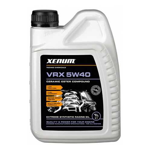 Моторное масло Xenum VRX 5W-40 1л в ЕКА