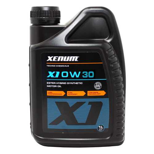 Моторное масло Xenum X1 0W-30 1л в ЕКА
