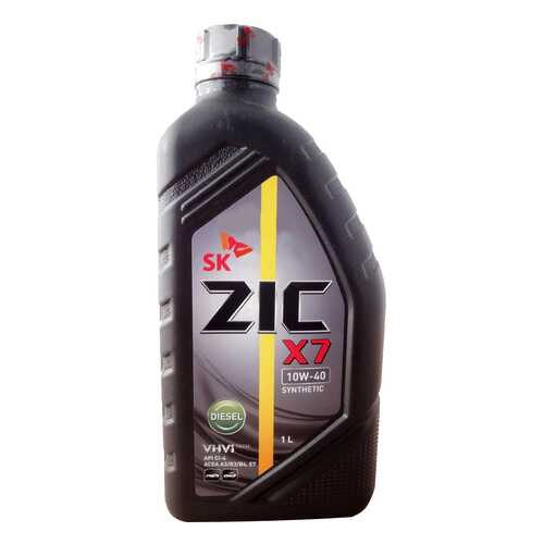 Моторное масло Zic Diesel X7 10W-40 1л в ЕКА