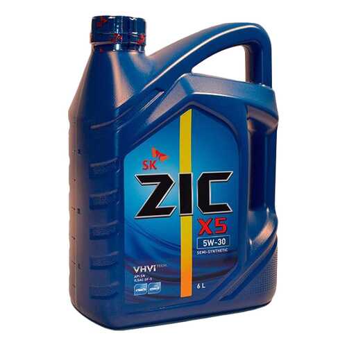 Моторное масло Zic X5 5W-30 6л в ЕКА