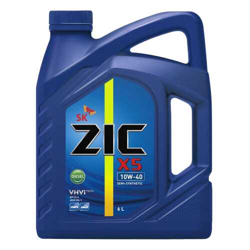 Моторное масло Zic X5 Diesel 10W-40 6л в ЕКА