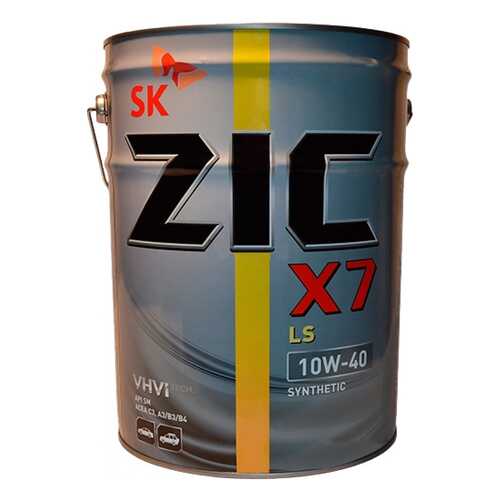 Моторное масло Zic X7 LS 10W-40 20л в ЕКА
