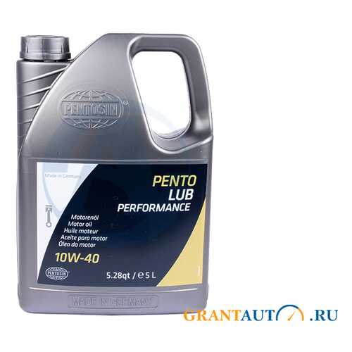 Pentosin Pentosin Масло Моторное Performance 10w-40 Hc (5л) в ЕКА