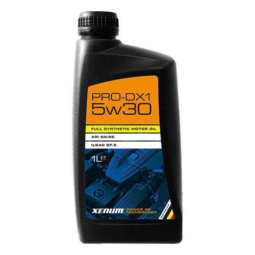 Синтетическое моторное масло XENUM PRO-DX1 5w30 GM dexos1 Gen2, API SN, ILSAC GF5 1л. в ЕКА