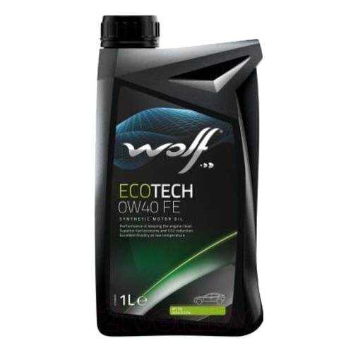 Wolf Масло Моторное Синтетическое Ecotech Fe 0w-40, 1л в ЕКА