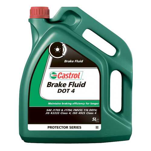 Тормозная жидкость Castrol Brake Fluid DOT4 5л 157D4E в ЕКА