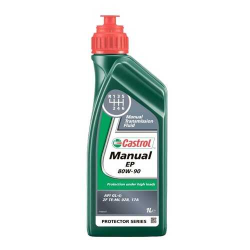 Масло трансмиссионное Castrol manual ep 80w90 gl-4 154f6d 1л 4008177072024 в ЕКА