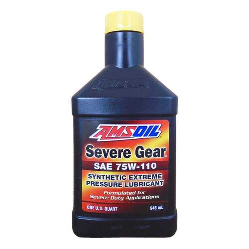 Трансмиссионное масло AMSOIL Severe Gear Synthetic Extreme Pressure Lubricant 75W-110 0,9л в ЕКА
