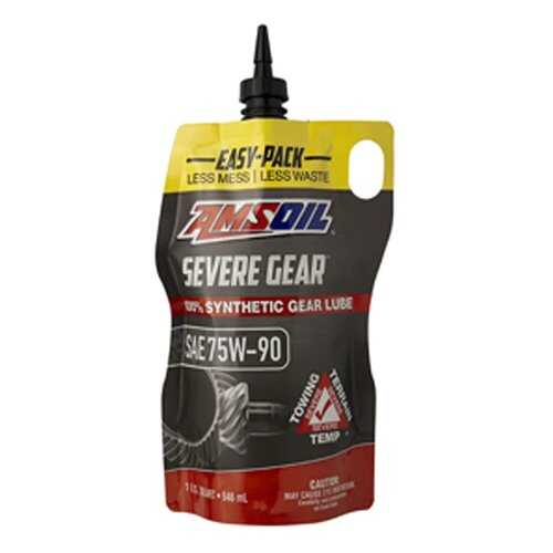 Трансмиссионное масло AMSOIL Severe Gear Synthetic Extreme Pressure Lubricant 75W-90 0,9л в ЕКА