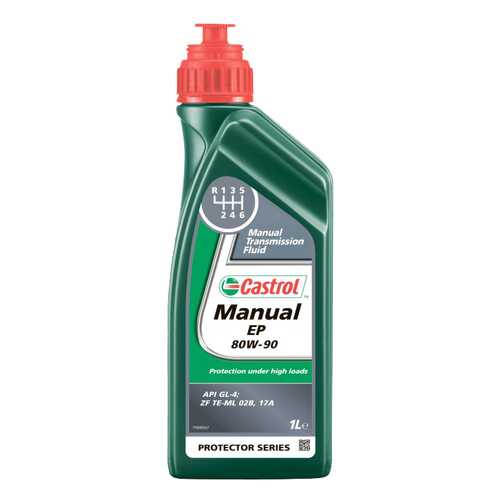 Трансмиссионное масло Castrol MANUAL EP 80w90 1л 154F6D в ЕКА