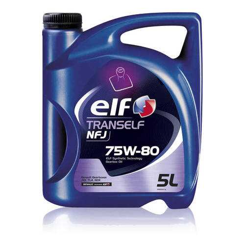 Трансмиссионное масло ELF TRANSELF NFJ 75W80 5л (194756) в ЕКА