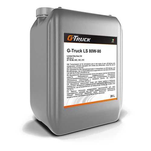 Трансмиссионное масло G-Energy G-Truck LS 80W-90 кан.20л (18 300 г) в ЕКА
