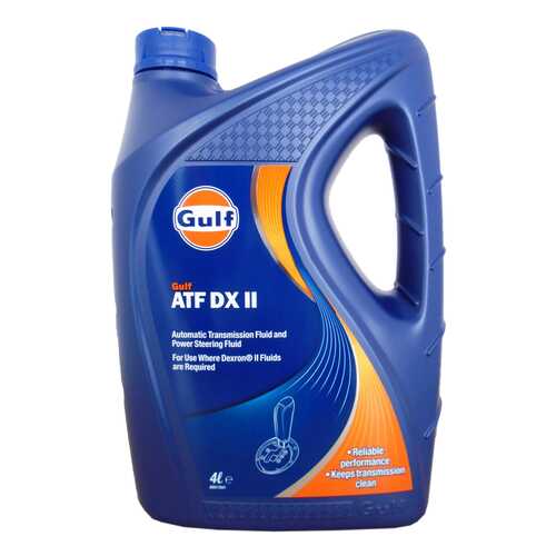 Трансмиссионное масло GULF ATF DX II 4л 5056004123028 в ЕКА
