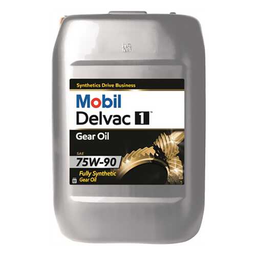 Трансмиссионное масло Mobil Delvac 1 Gear Oil LS 75w90 20л 153467 в ЕКА