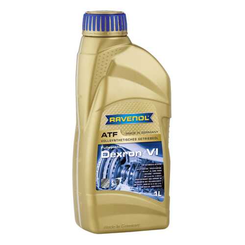 Трансмиссионное масло RAVENOL ATF Dexron VI 1л 1211105-001-01-999 в ЕКА