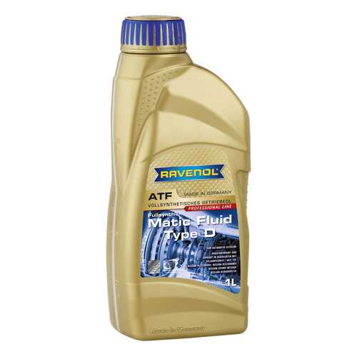 Трансмиссионное масло RAVENOL ATF Matic Fluid Type D 1л 1211121-001-01-999 в ЕКА