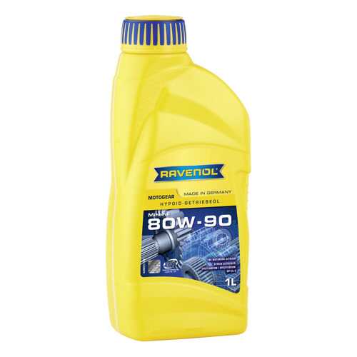 Трансмиссионное масло RAVENOL Motogear 80w90 1л 1250070-001-01-999 в ЕКА