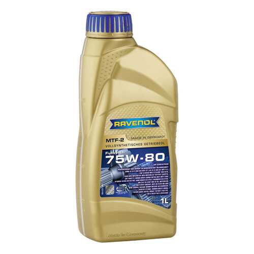 Трансмиссионное масло RAVENOL MTF -2 75w80 1л 1221103-001 в ЕКА