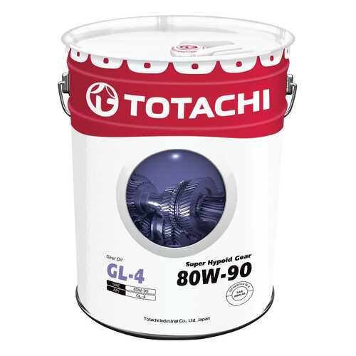 Трансмиссионное масло TOTACHI Super Hypoid Gear 80w90 20л 4562374691858 в ЕКА