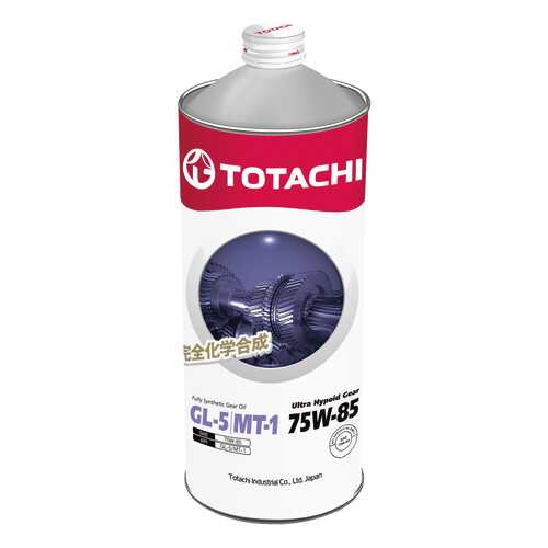 Трансмиссионное масло TOTACHI Ultra Hypoid Gear Fully Syn 75w85 1л 4562374691872 в ЕКА