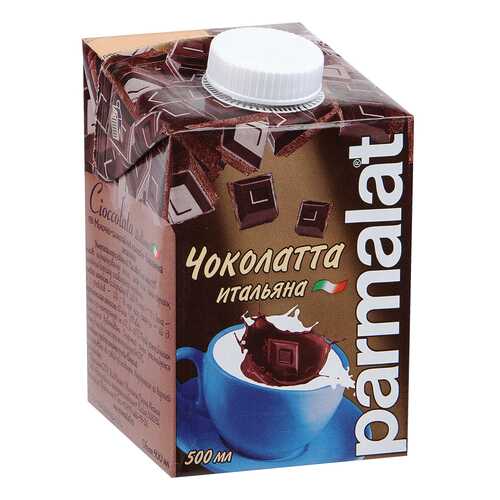 Коктейль Parmalat cioccolata Italiana молочно-шоколадный 1.9% 0.5 л в ЕКА