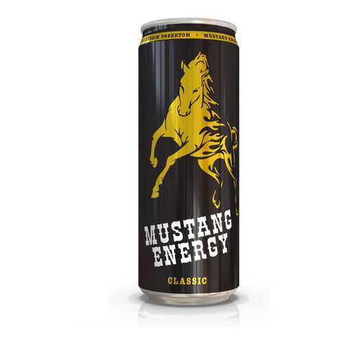 Mustang Energy Энергетический напиток Mustang Energy, Classic, 0,5 в ЕКА