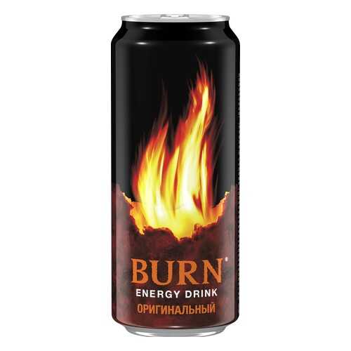 Напиток энергетический Burn original жестяная банка 0.5 л в ЕКА