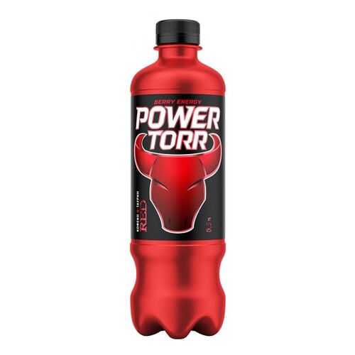 Напиток энергетический Power Torr red berry energy газированный пластик 0.5 л в ЕКА
