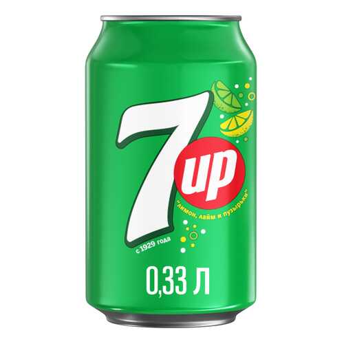 Газ. нап 7UP ж/б 0,33л*12 шт в ЕКА