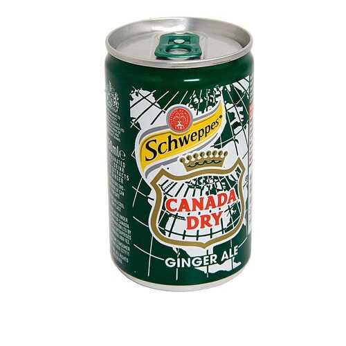 Напиток газированный Ginger Ale, Schweppes, 0.15 л, Великобритания в ЕКА