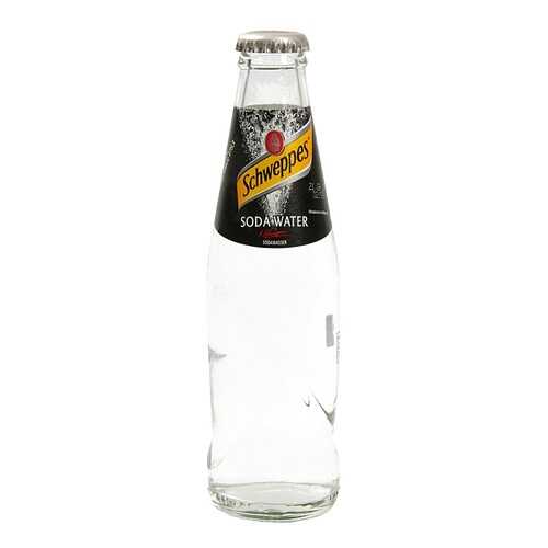Напиток газированный Soda, стеклянная бутылка, Schweppes, 0.2 л, Великобритания в ЕКА