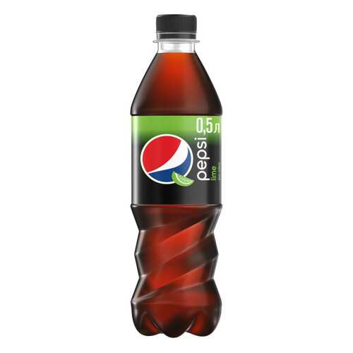 Напиток Pepsi lime сильногазированный 0.5 л в ЕКА