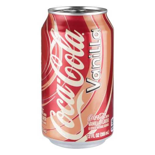 Напиток сильногазированный Coca-Cola vanilla жестяная банка 355 мл в ЕКА