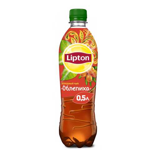 Холодный чай Lipton облепиха по-русски 0.5 л в ЕКА