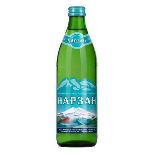 Минеральная вода Нарзан 0,45 л стекло 100029 (20 шт.) в ЕКА