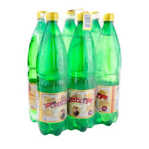 Вода минеральная SULINKA газированная, 1.25 л/6шт в ЕКА
