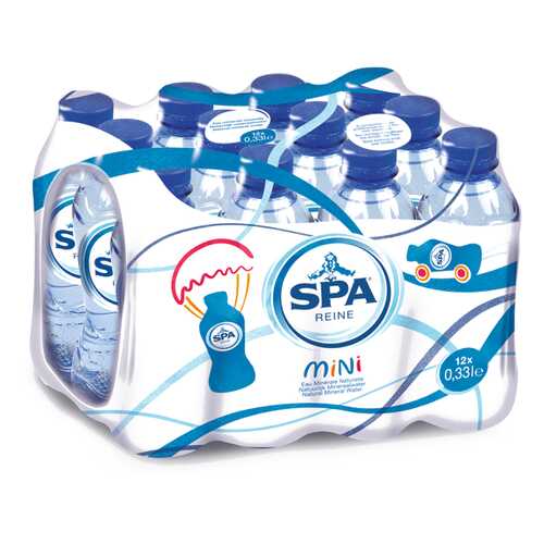 Вода SPA Reine минеральная негазированная 0.33 л 12 шт в ЕКА