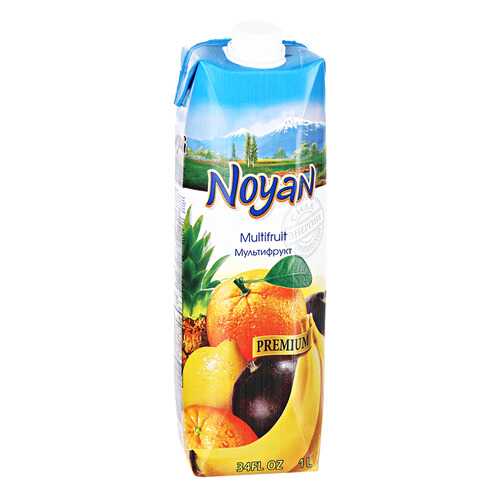 Мультифрукт нектар Noyan premium 1 л в ЕКА