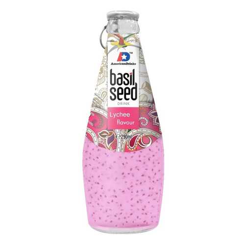 Напиток Basil Seed с ароматом личи стекло 0.29 л в ЕКА
