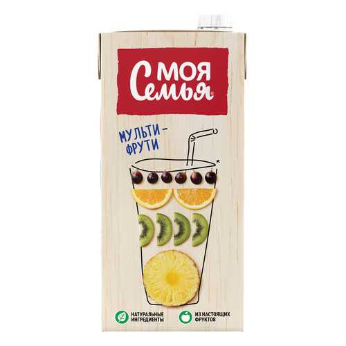 Напиток сокосодержащий Моя Семья мульти-фрути 1.93 л в ЕКА