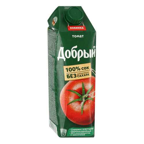 Сок ДОБРЫЙ Томат T-Pack 1л*4 шт в ЕКА